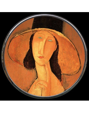 Parastone: Miroir de poche "Jeanne Hébuterne" de Modigliani 