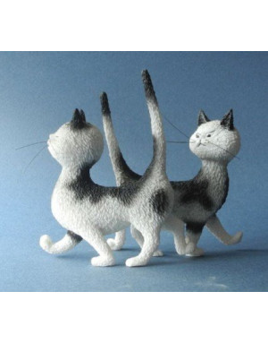  CHAT DUBOUT - ZUT, LA MÊME ROBE, FIGURINE 17 CM