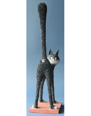 Parastone :  Chat Dubout - Le 3ème oeil, figurine 32 cm résine