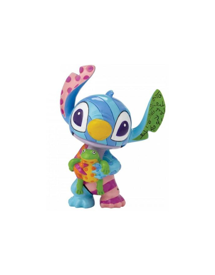 Sculpture Disney Britto, Stitch et la grenouille