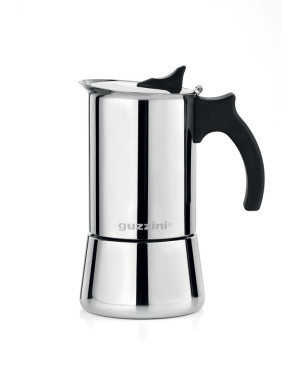 Guzzini : Giulietta, Cafetière Italienne , 6  tasses Induction