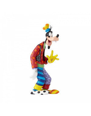 Enesco : Sculpture Disney Britto , Dingo "coeur sur la main"