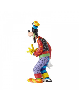 Enesco : Sculpture Disney Britto , Dingo "coeur sur la main"