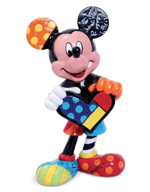 Enesco : Sculpture Britto Disney Mickey Coeur