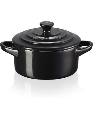 Le Creuset Mini Cocotte Noire 10 Cm Céramique