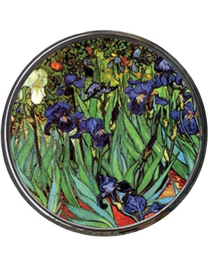  Parastone :  Miroir de poche, Les Iris de Vincent Van Gogh