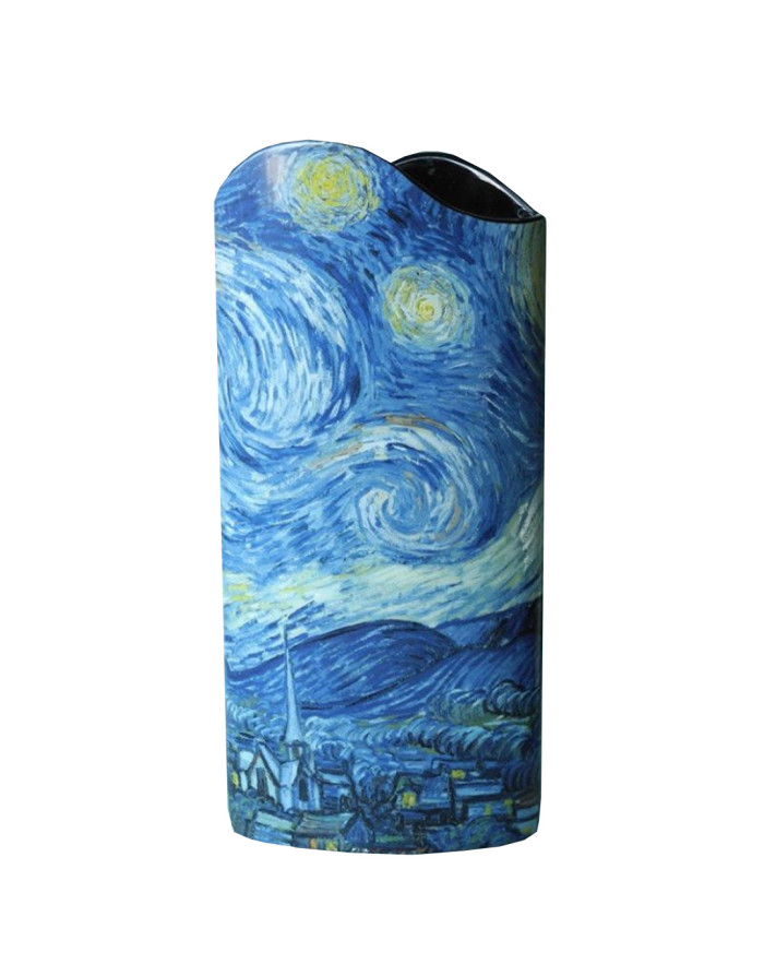  Parastone : Vase céramique "Nuit étoilée" de Van Gogh, 25 cm