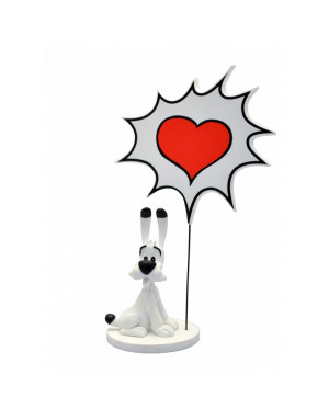 Figurine Idefix de Collection : Bulle Collectoys « Coeur »