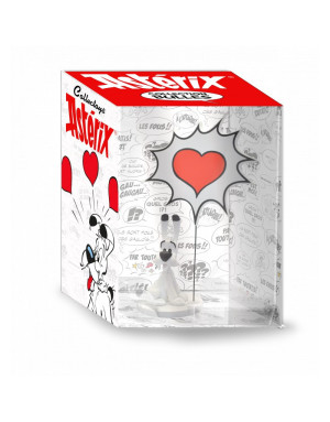 Figurine Idefix de Collection : Bulle Collectoys « Coeur »