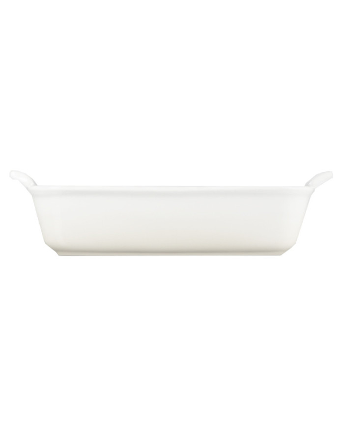 Le Creuset : Héritage, Plat rectangulaire Meringue 26 cm 