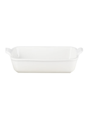 Le Creuset : Héritage, Plat rectangulaire Meringue 26 cm 