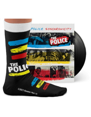 Sock Affairs : Chaussettes d'après la pochette Synchronicity de Police