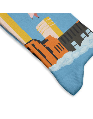 Sock Affairs : Chaussettes d'après la pochette Animals des Pink Floyd