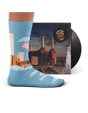 Sock Affairs : Chaussettes d'après la pochette Animals des Pink Floyd