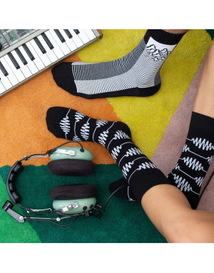 Sock Affairs : Chaussettes Exotic Delights, d'après Joy Division