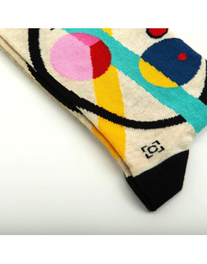 Sock Affairs : Chaussettes d'après Cercle Dans Un Cercle de Kandinsky