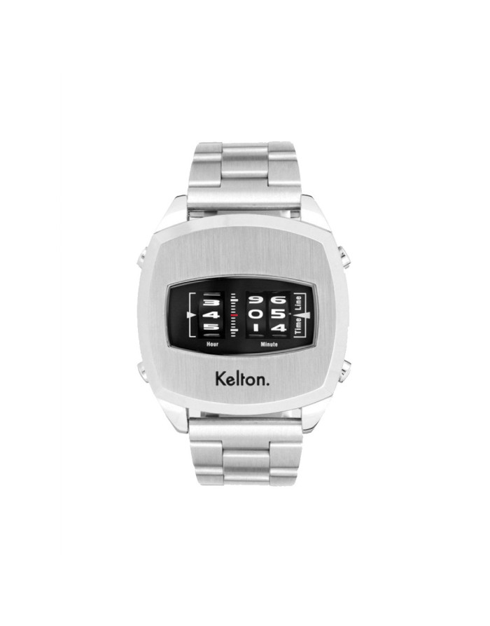 Kelton : "Millenium" Montre bracelet en acier noir