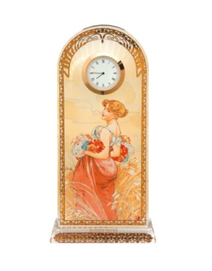 Goebel : Pendule à Poser, Eté de Mucha 