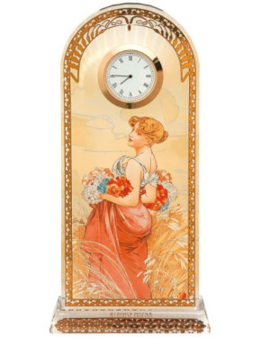 Goebel : Pendule à Poser, Eté de Mucha 