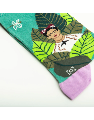 Sock Affairs : Chaussettes d'après l'auto portrait de Frida Kahlo