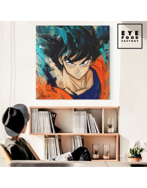 Eyefood Factory : Sangoku, Tableau 40 x 40 cm 