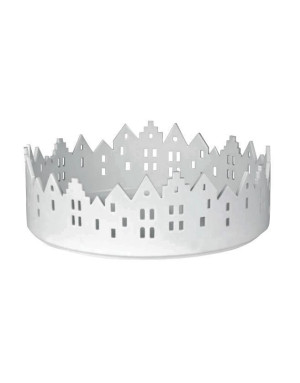 Rader : Winter City,  Centre de table en porcelaine