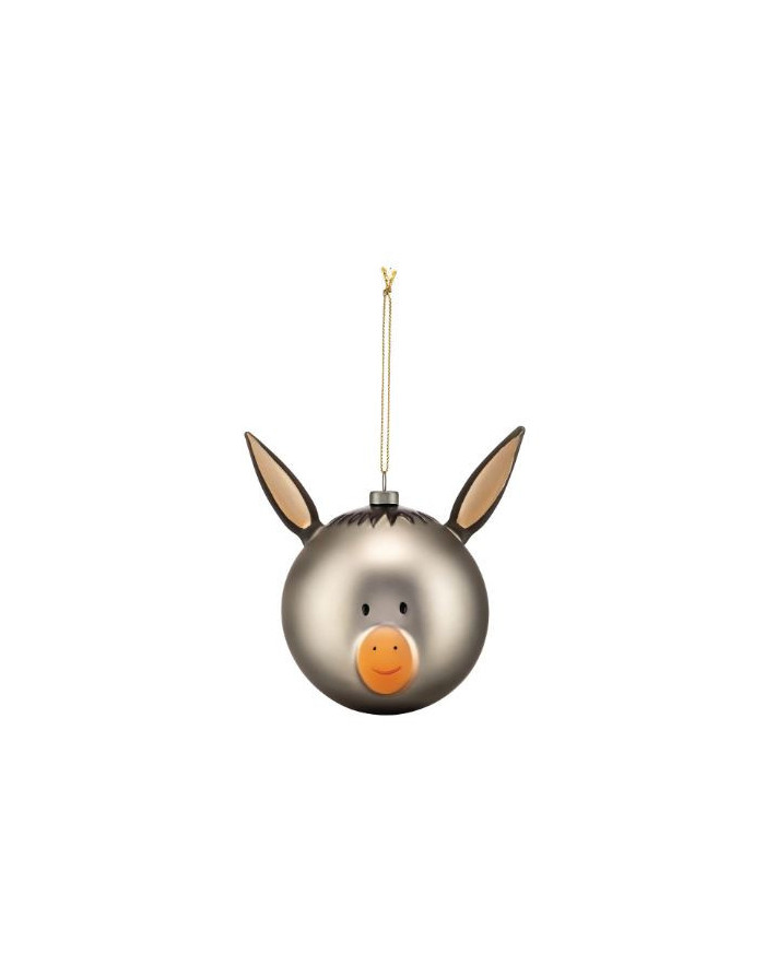 Alessi : Le Palle Presepe, Boule de Noël Asinello, l'âne