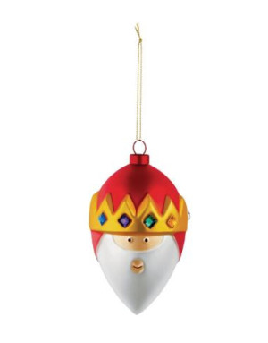 Alessi : Le Palle Presepe, Boule de Noël Gaspare, le roi mage