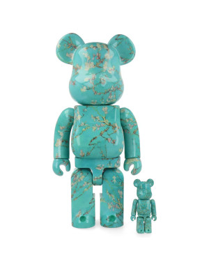 Medicom : Bearbrick 100+400% Amandier en Fleurs V. Van Gogh