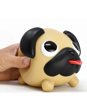 Sankyo Toys : Jabber Ball, Chien Carlin rigolo qui tire la langue