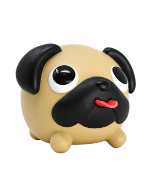 Sankyo Toys : Jabber Ball, Chien Carlin rigolo qui tire la langue