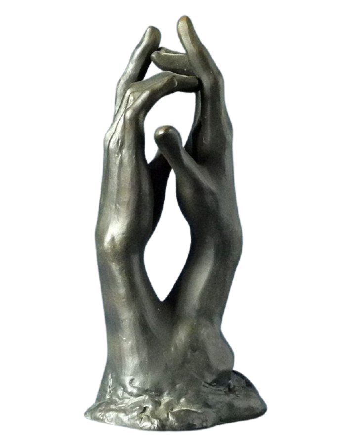 Parastone : Statue Le secret de  Rodin, Reproduction de 14 cm