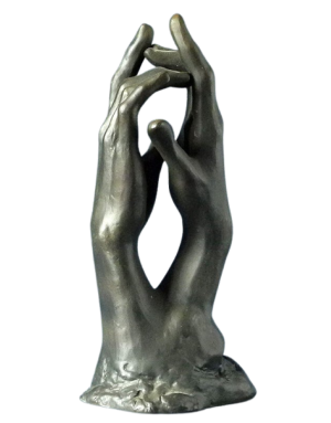 Parastone : Statue Le secret de  Rodin, Reproduction de 14 cm