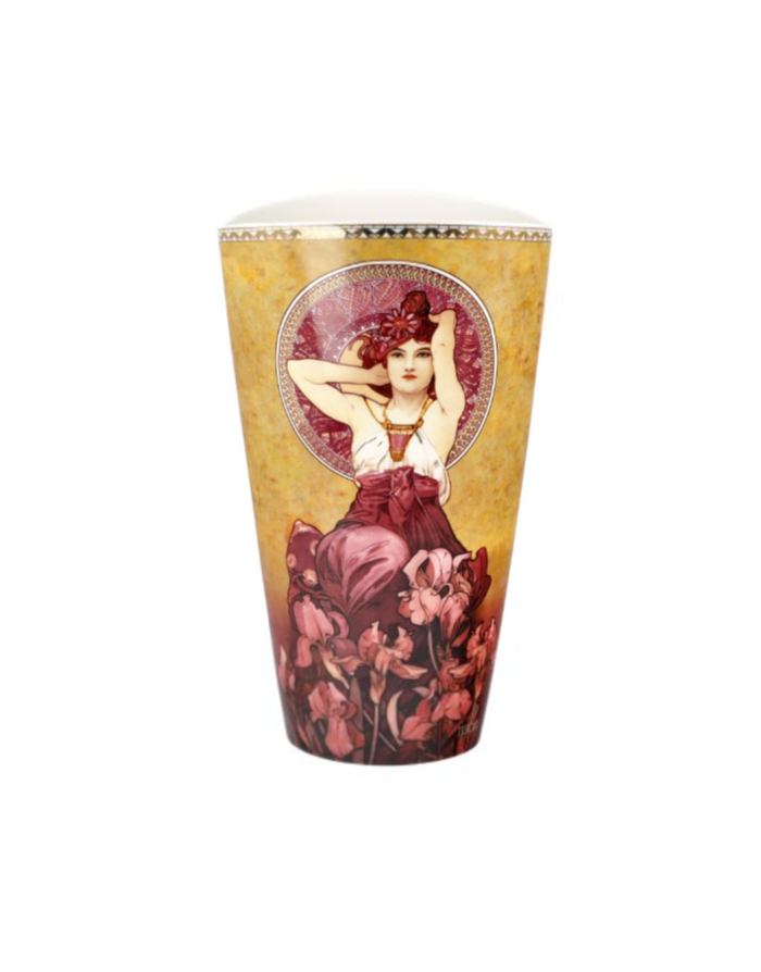 Goebel : Vase, L'Améthyste d'Alphonse Mucha