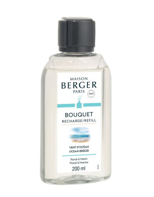 Maison Berger : Vent d'océan, recharge 200 ml pour bouquet parfumé