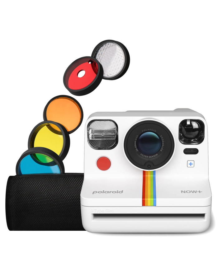 Polaroid : Polaroid Now + Gen 2, Appareil photo instantané, blanc