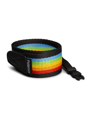 Polaroid : Strap Flat, Bandouillere pour Polaroid Arc en ciel 