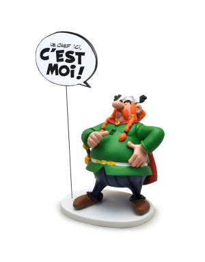 Figurine Abraracourcix de collection, Collectoys «  C'est moi le chef »