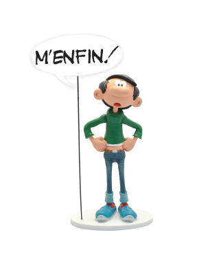 Figurine Gaston Lagaffe de collection, Collectoys "M'enfin"