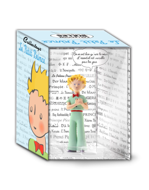 Figurine Petit Prince de collection : Bulle signée Plastoy. Emballage