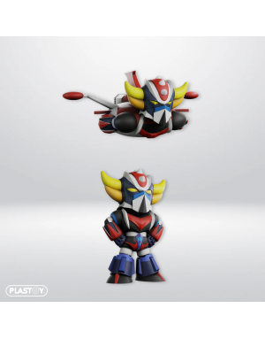 Duo de figurines Goldorak Chibi : duo Robot & Spacer