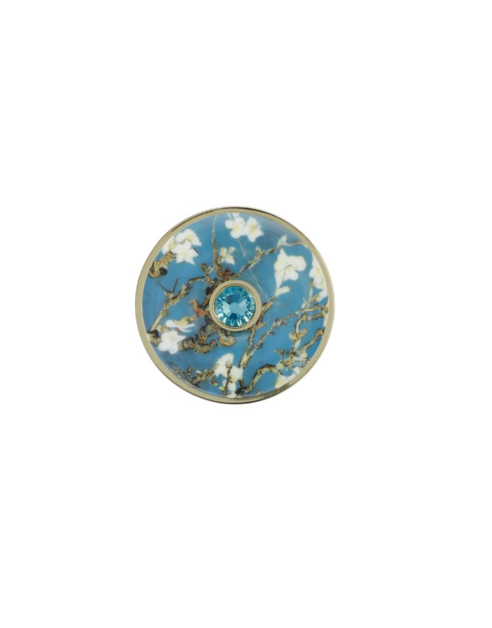 Broche Bijou femme Van Gogh : L'amandier en Fleurs