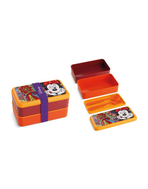 Boite Lunch Box enfant Minnie Mouse signée Egan.