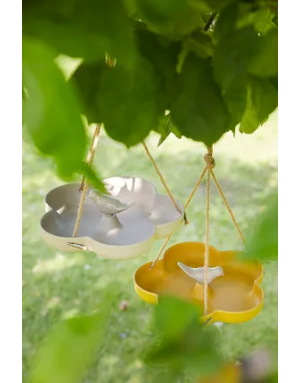 Mangeoire à oiseaux d'extérieur, en forme de fleur