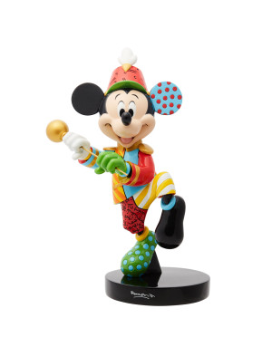 Figurine Mickey Mouse by Britto : Chef d'orchestre. Vue de face