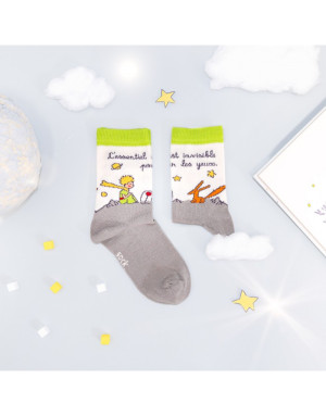 Chaussettes Enfant Petit prince et sa rose, Taille unique