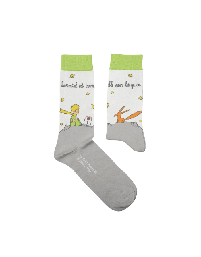 Chaussettes Enfant Petit prince et sa rose, Taille unique