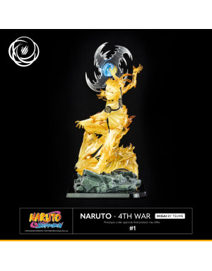 Figurine Tsume Art Naruto, Quatrième Grande guerre des Ninjas. Collection Ikigai