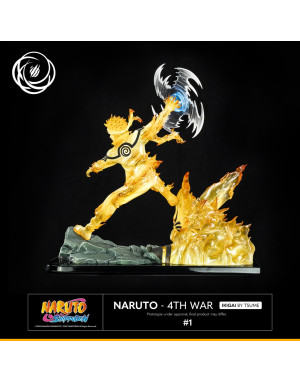 Figurine Tsume Art Naruto, Quatrième Grande guerre des Ninjas. Collection Ikigai