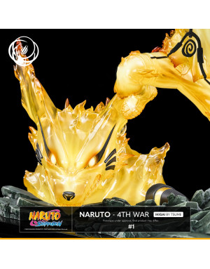 Figurine Tsume Art Naruto, Quatrième Grande guerre des Ninjas. Tête de Kurama